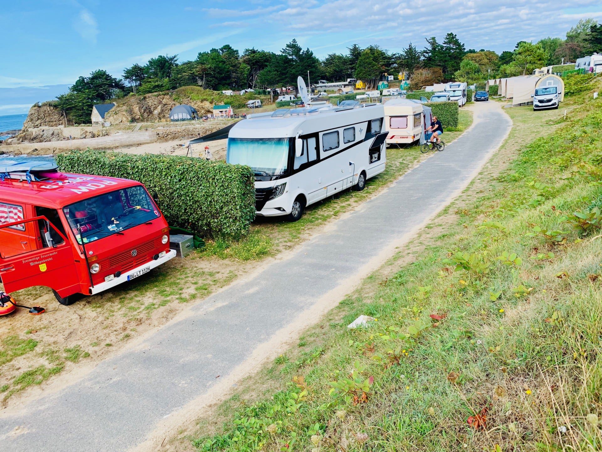 Emplacement sans électricité - Camping Saint Briac